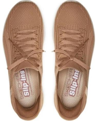 Sportif-De-Mujer-SKECHERS-SLIP-INS-ULTRA-FLEX-3-0-149710-TAN
