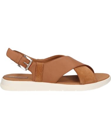Woman and girl Sandals GEOX D45NNB 05422 D DANDRA D6001 COGNAC