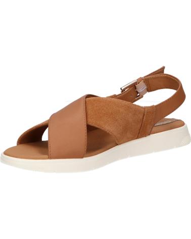 Woman and girl Sandals GEOX D45NNB 05422 D DANDRA D6001 COGNAC