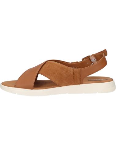Woman and girl Sandals GEOX D45NNB 05422 D DANDRA D6001 COGNAC