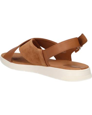Woman and girl Sandals GEOX D45NNB 05422 D DANDRA D6001 COGNAC