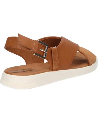 Woman and girl Sandals GEOX D45NNB 05422 D DANDRA D6001 COGNAC