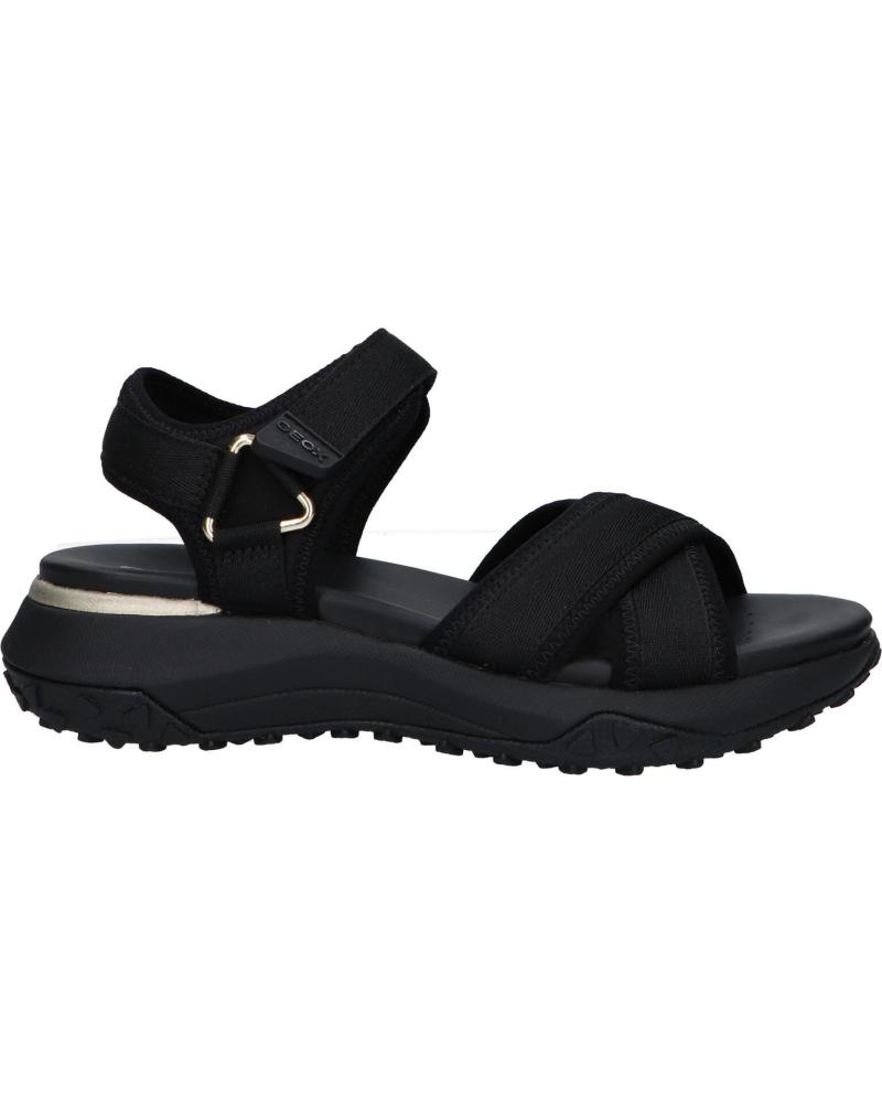 Woman and girl Sandals GEOX D45TBA 01511 D SORAPIS C9999 BLACK
