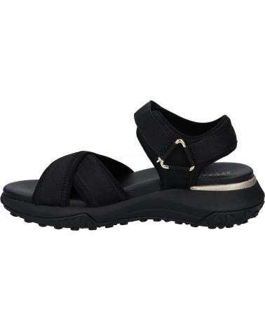Woman and girl Sandals GEOX D45TBA 01511 D SORAPIS C9999 BLACK