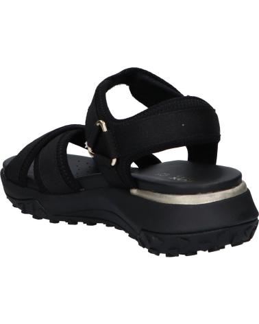 Woman and girl Sandals GEOX D45TBA 01511 D SORAPIS C9999 BLACK