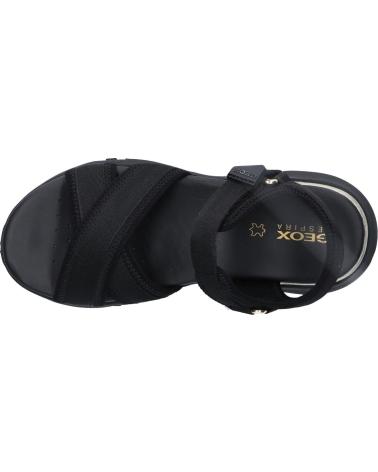 Woman and girl Sandals GEOX D45TBA 01511 D SORAPIS C9999 BLACK