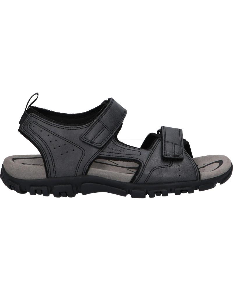 Sandalias-De-Hombre-GEOX-U4524B-000ME-UOMO-SANDAL-STRADA-C9999-BLACK