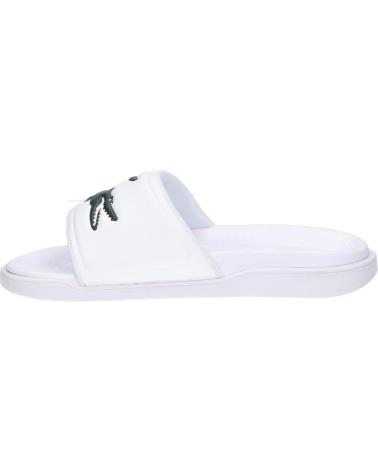 Chanclas de Mujer y Niña y Niño LACOSTE 43CFA1001 SERVE DUAL 1R5 WHT-DK GRN