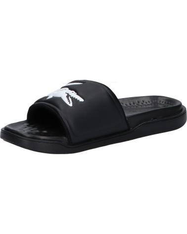 Chanclas de Mujer y Niña y Niño LACOSTE 43CFA1001 SERVE DUAL 312 BLK-WHT
