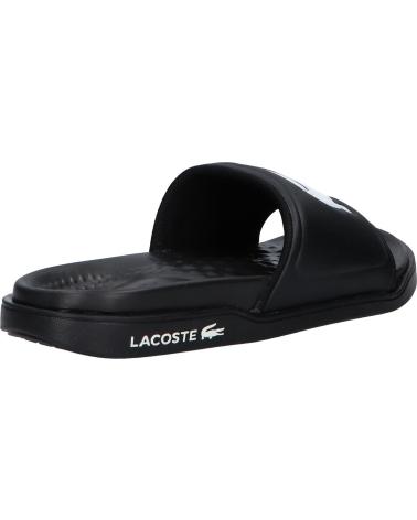 Chanclas de Mujer y Niña y Niño LACOSTE 43CFA1001 SERVE DUAL 312 BLK-WHT