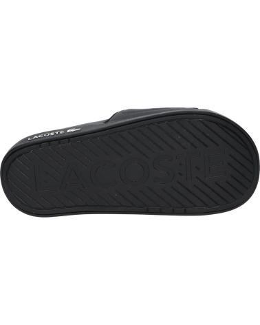 Chanclas de Mujer y Niña y Niño LACOSTE 43CFA1001 SERVE DUAL 312 BLK-WHT