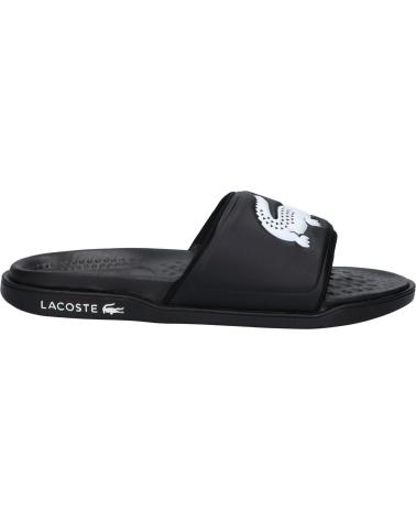Chanclas de Hombre LACOSTE 43CMA0110 SERVE DUAL 312 BLK-WHT