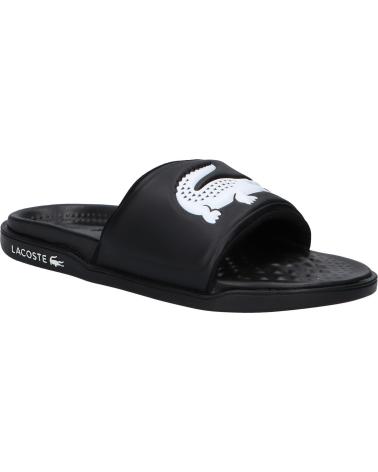 Man Flip flops LACOSTE 43CMA0110 SERVE DUAL 312 BLK-WHT