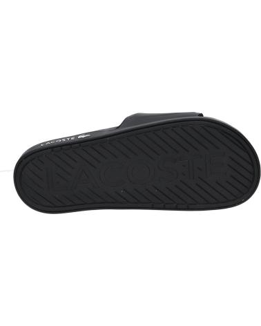 Man Flip flops LACOSTE 43CMA0110 SERVE DUAL 312 BLK-WHT