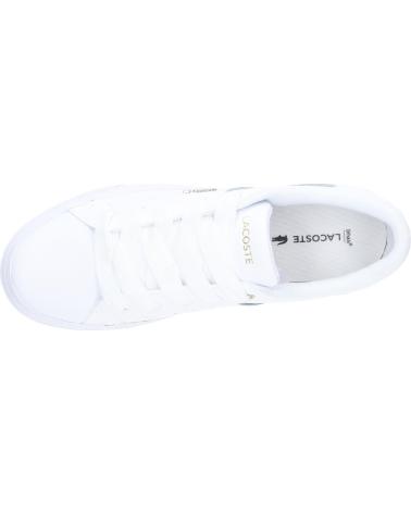 LACOSTE ZAPATILLAS PLATFORM EN COLOR PARA MUJER BLANCO