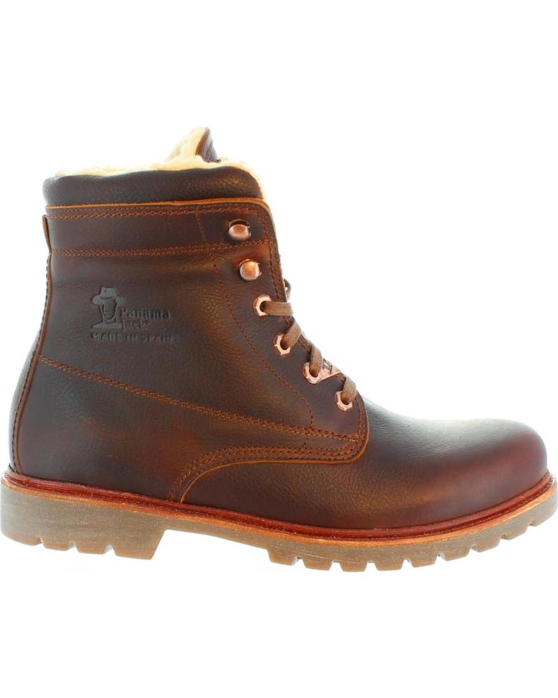 Botines de Hombre PANAMA JACK P03 AVIATOR C23 NAPA GRASS CASTANO