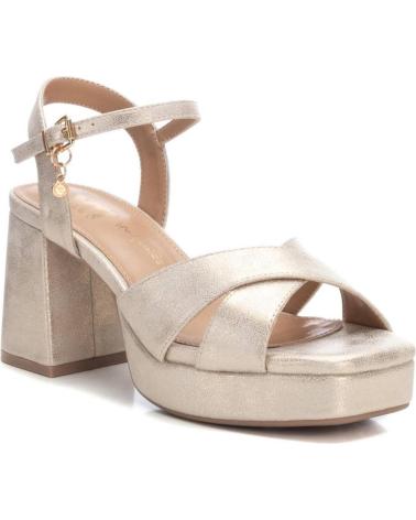 Woman Sandals XTI SANDALIA PLATAFORMA DORADAS 06 ORO