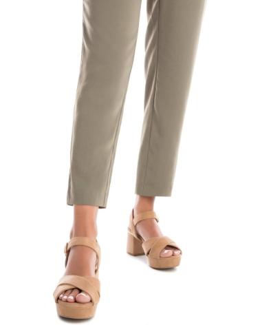 SANDÁLIAS DE SALTO BLOCO XTI 142359 BEGE PARA MULHER BEIGE
