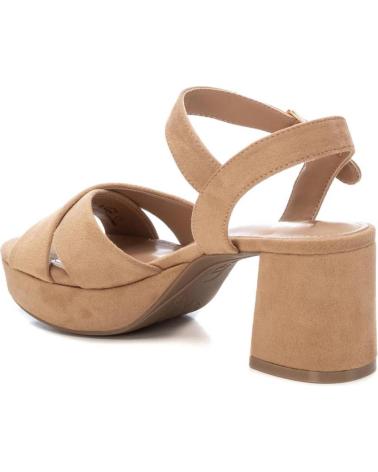 SANDÁLIAS DE SALTO BLOCO XTI 142359 BEGE PARA MULHER BEIGE