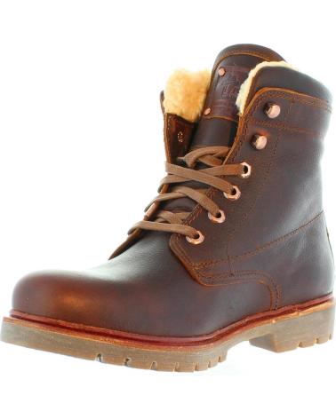 Botines de Hombre PANAMA JACK P03 AVIATOR C23 NAPA GRASS CASTANO