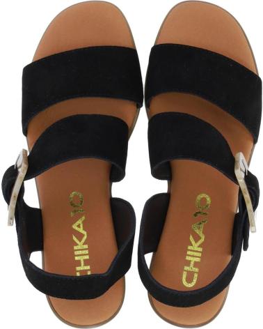 Sandalias de Mujer CHIKA10 NEW GOTICA 04 NEGRO-BLACK