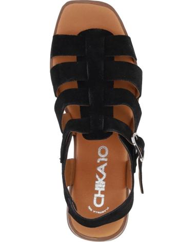 Sandalias de Mujer CHIKA10 SANDALIAS MUJER MODELO BINKA 02 COLOR NEGRO NEGRO NEGRO