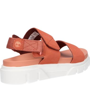 Sandalias de Mujer TIMBERLAND A6148 GREYFIELD SANDAL ET01 MEDIUM RED SUEDE