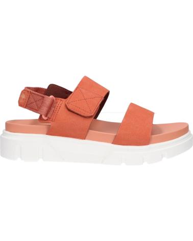 Sandalias de Mujer TIMBERLAND A6148 GREYFIELD SANDAL ET01 MEDIUM RED SUEDE