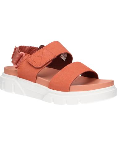Sandalias de Mujer TIMBERLAND A6148 GREYFIELD SANDAL ET01 MEDIUM RED SUEDE