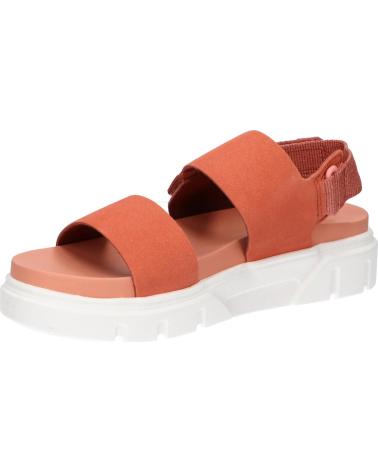 Sandalias de Mujer TIMBERLAND A6148 GREYFIELD SANDAL ET01 MEDIUM RED SUEDE