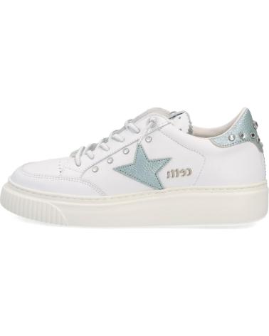 Deportivas de Mujer cetti 1320 PIEL BLANCA OFWHITTE