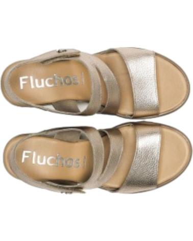 Sandálias de Mulher FLUCHOS SANDALIAS DE MUJER SMASH F1973 PLATINO