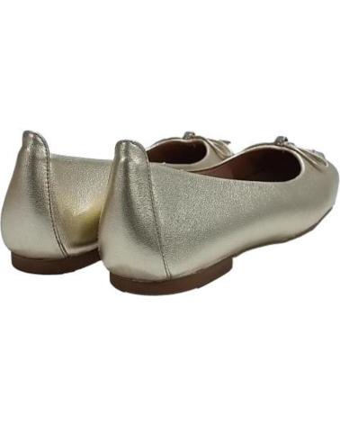Bailarinas de Mujer UNISA ZAPATO BAILARINA DE PIEL CON SUELA DE GOMA PLATINO