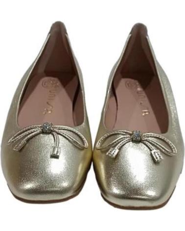 Bailarinas de Mujer UNISA ZAPATO BAILARINA DE PIEL CON SUELA DE GOMA PLATINO