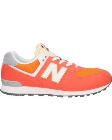 Woman and girl and boy Trainers NEW BALANCE GC574RCB GC574V1 GULF RED