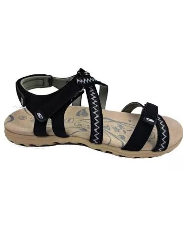 Sandálias de Mulher  SANDALIA SPORT MUJER NEGRO