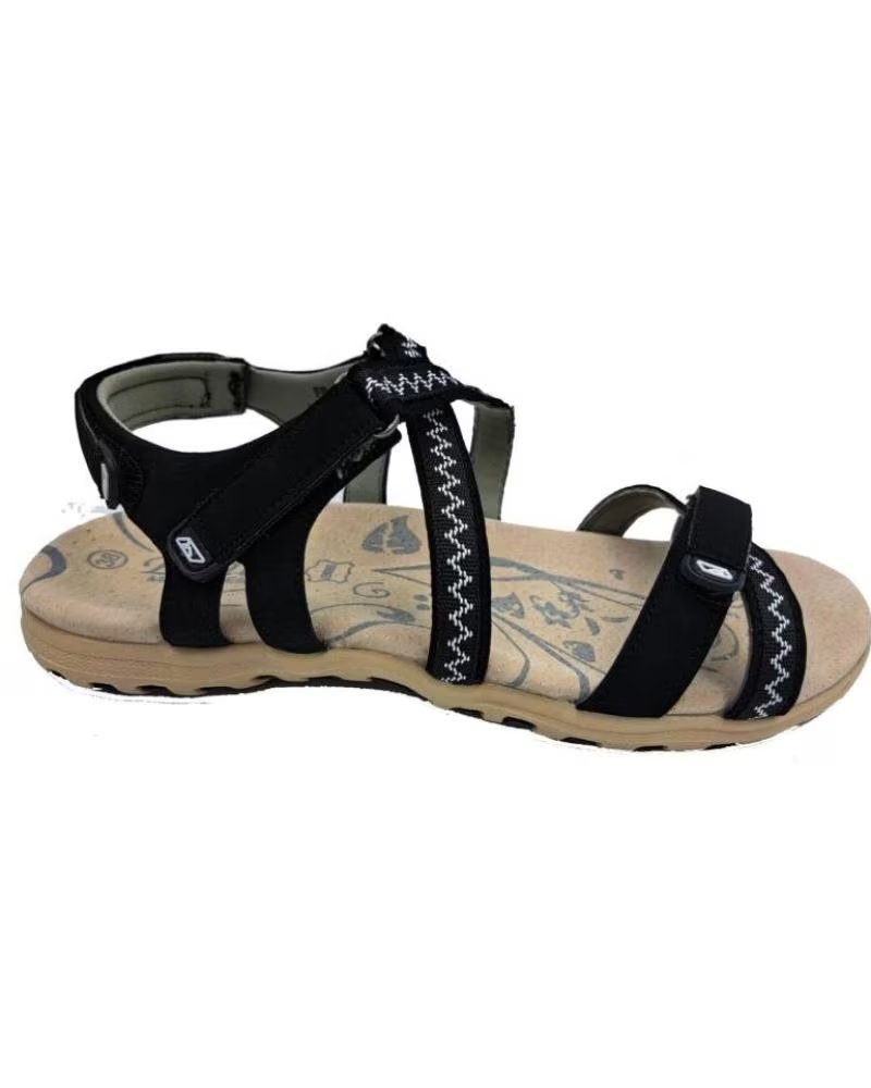 Sandálias de Mulher  SANDALIA SPORT MUJER NEGRO