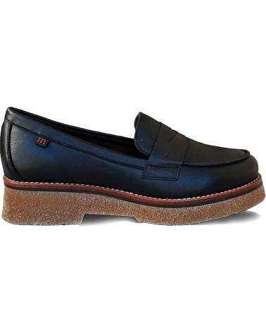 Mocasines de Mujer PEPE MENARGUES MUJER MOCASINES PLANOS 21101 VACUNO NEGRO