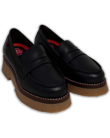 Mocasines de Mujer PEPE MENARGUES MUJER MOCASINES PLANOS 21101 VACUNO NEGRO