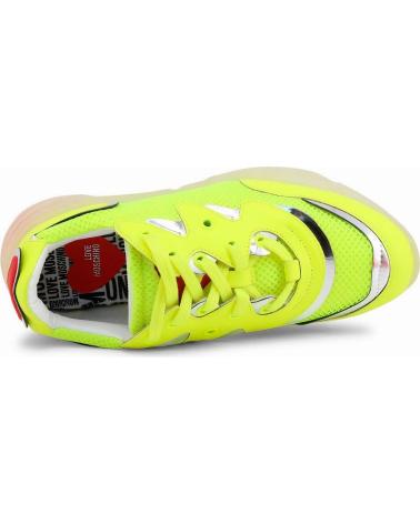 Zapatillas deporte de Mujer LOVE MOSCHINO MUJER ZAPATILLAS JA15153G1CIW1 AMARILLO