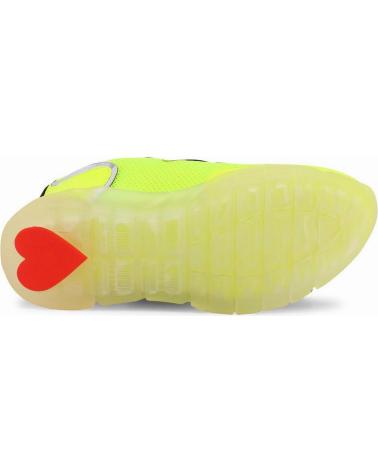 Zapatillas deporte de Mujer LOVE MOSCHINO MUJER ZAPATILLAS JA15153G1CIW1 AMARILLO