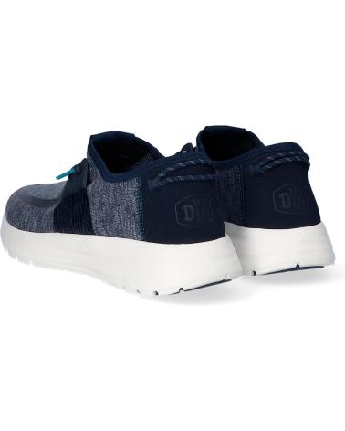 Schuhe für Herren HEY DUDE HOMBRE ZAPATILLAS SIROCCO DUAL KNIT NAVY ROSA