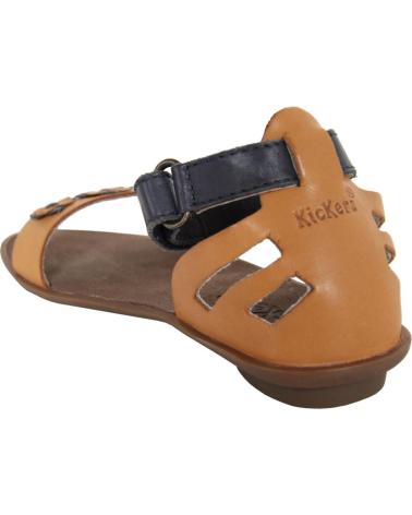 Sandali per Bambina KICKERS 414440-30 ZONZA CAMEL MARINE