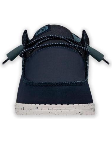 Zapatos de Hombre HEY DUDE HOMBRE MOCASINES WALLY TRI NYLON TRAILHEAD NAVY ROSA
