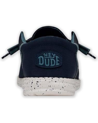 Zapatos de Hombre HEY DUDE HOMBRE MOCASINES WALLY TRI NYLON TRAILHEAD NAVY ROSA