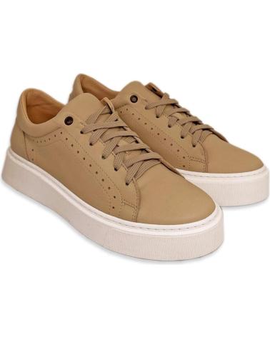 Zapatillas deporte de Mujer  FEDERICA LANCIONI MUJER ZAPATILLAS VITELLO BEIGE