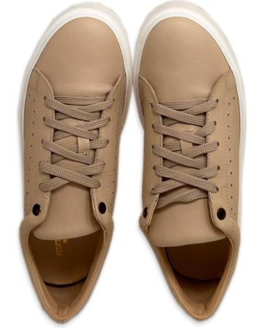 Zapatillas deporte de Mujer  FEDERICA LANCIONI MUJER ZAPATILLAS VITELLO BEIGE