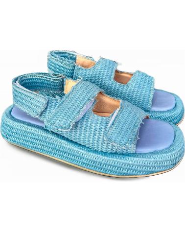 Sandali per Donna  FEDERICA LANCIONI MUJER SANDALIAS RAFIA 907--70 TUFFATA AZUL
