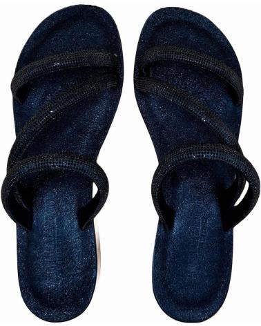 Sandali per Donna  FEDERICA LANCIONI MUJER SANDALIAS SWAROSKY T H20 F CUOIO PT NEGRO
