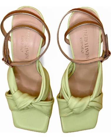 Sandali per Donna  FEDERICA LANCIONI MUJER SANDALIAS NAPPA ACID--PLAT VERDE